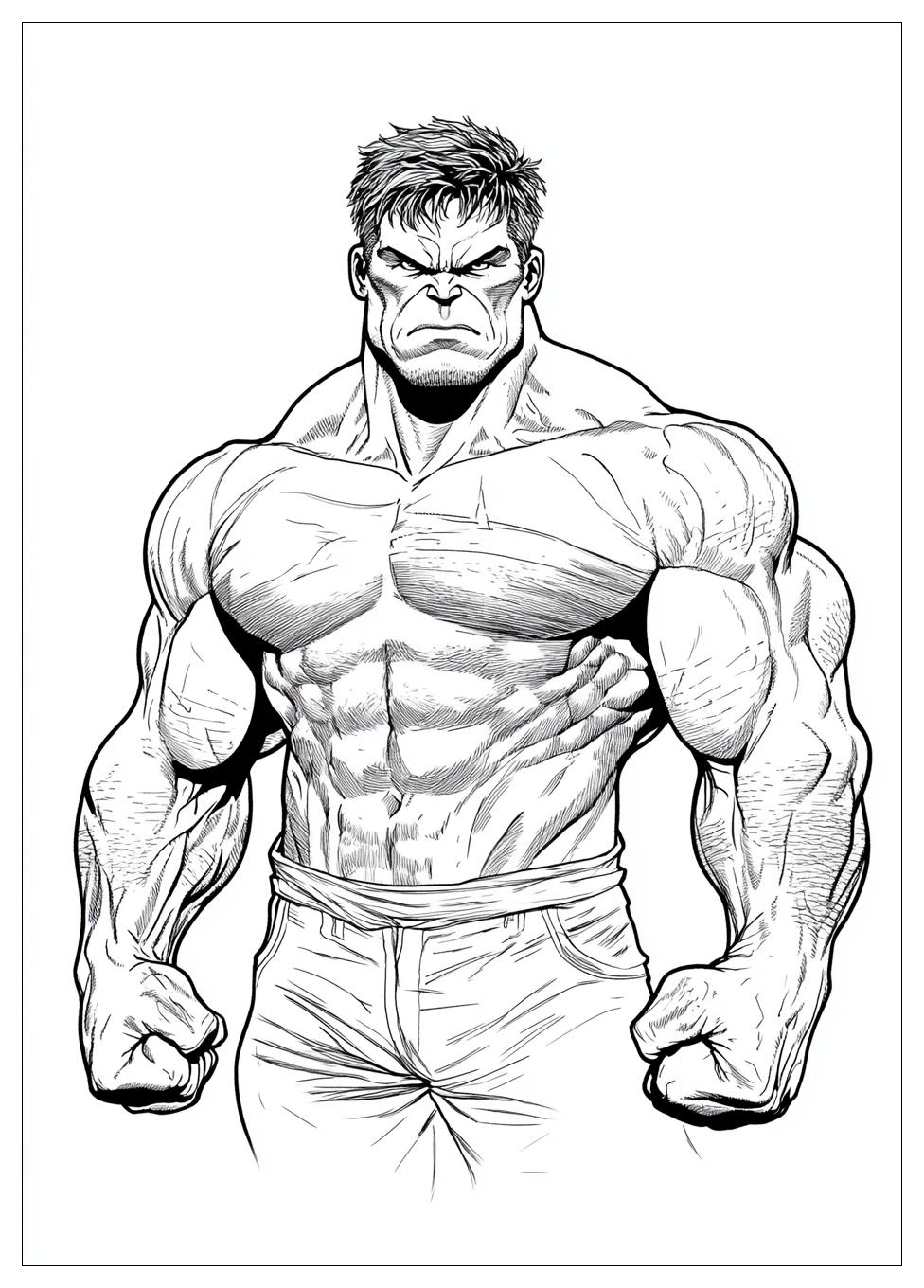 Free Printable Hulk Coloring Pages 16 Hulk Coloring Pages-16