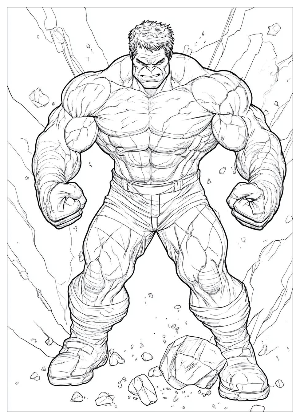 Free Printable Hulk Coloring Pages 17 Hulk Coloring Pages-17
