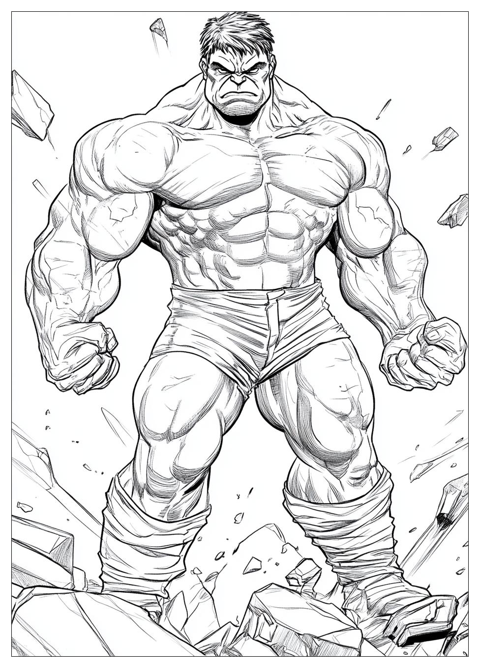 Free Printable Hulk Coloring Pages 19 Hulk Coloring Pages-19