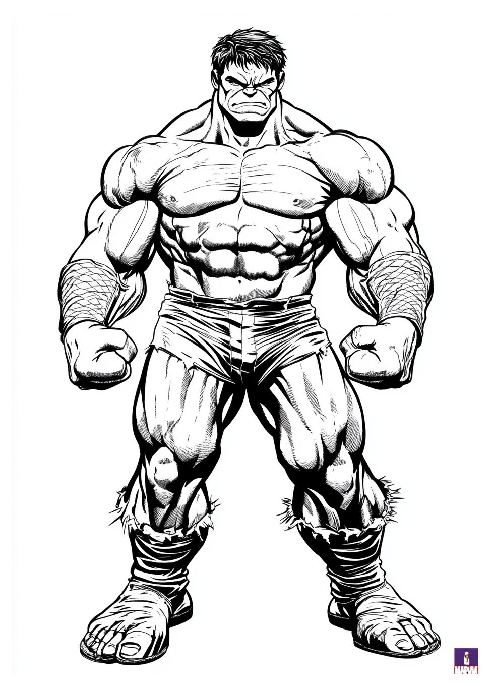 Free Printable Hulk Coloring Pages 3 Hulk Coloring Pages-3