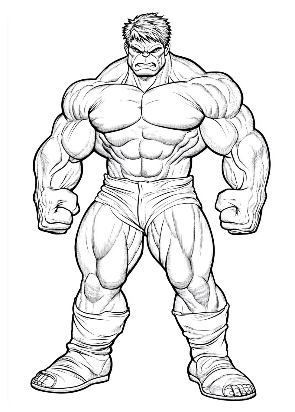 Free Printable Hulk Coloring Pages 8 Hulk Coloring Pages-8