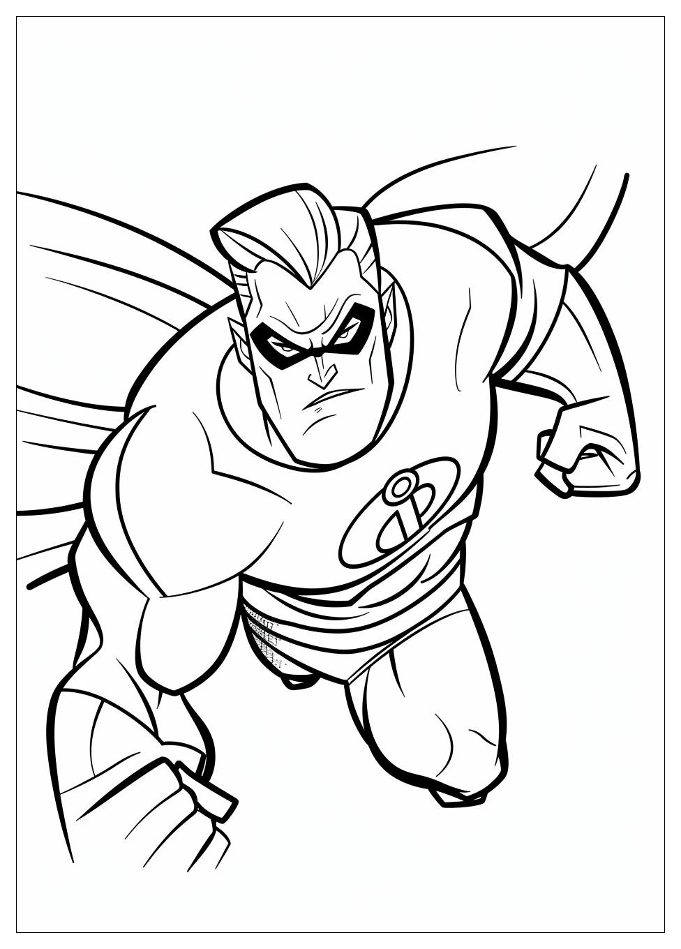 Incredibles Coloring Pages-10