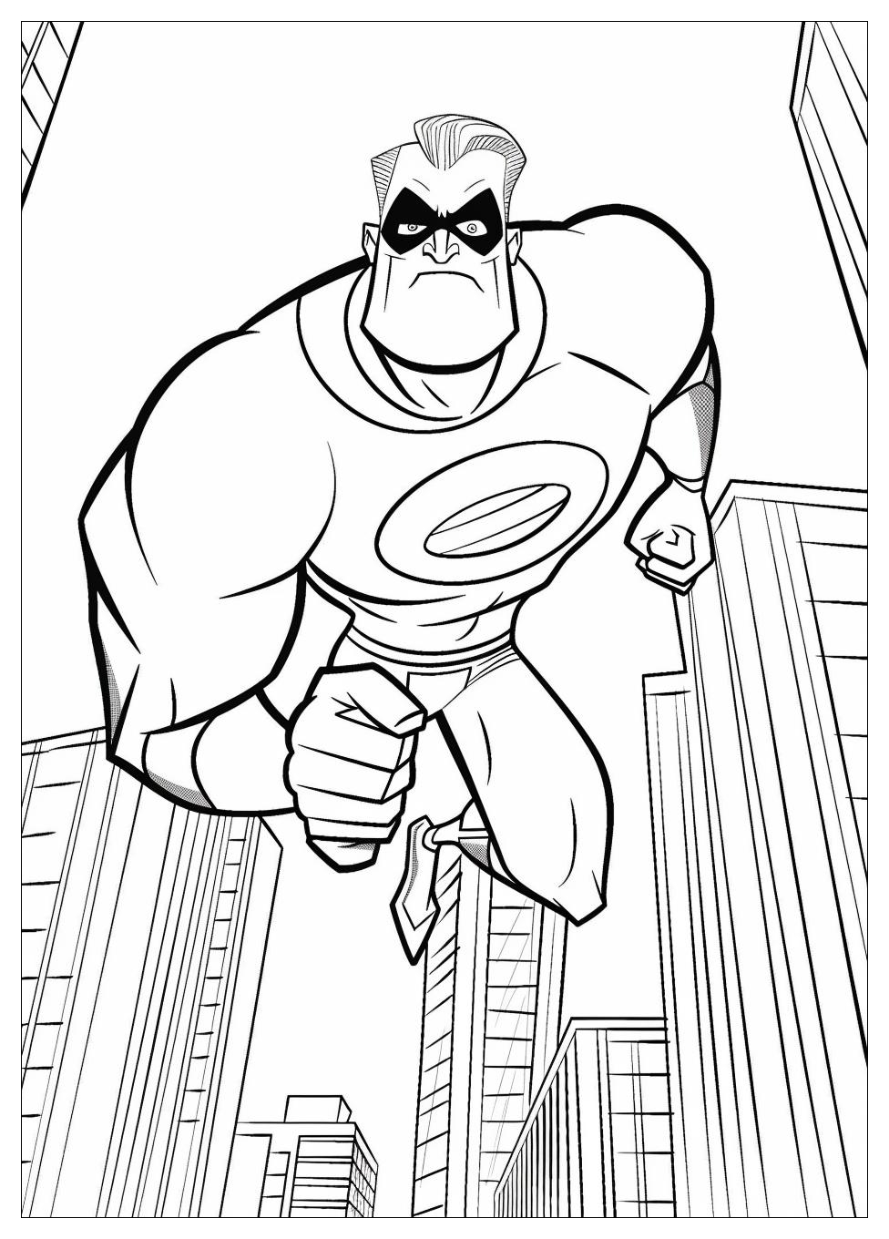 Incredibles Coloring Pages-2