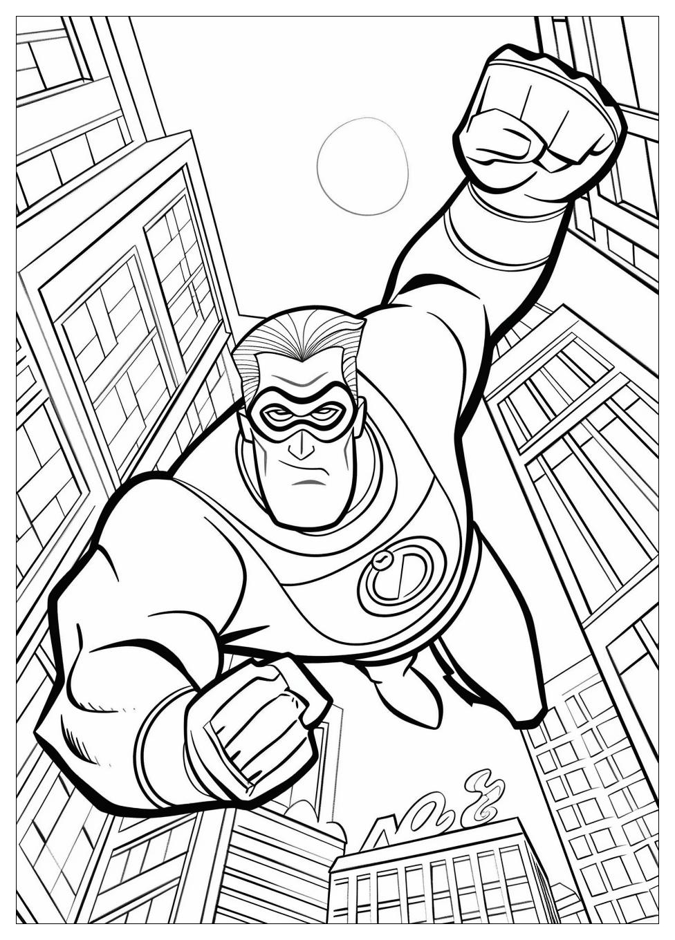 Incredibles Coloring Pages-4