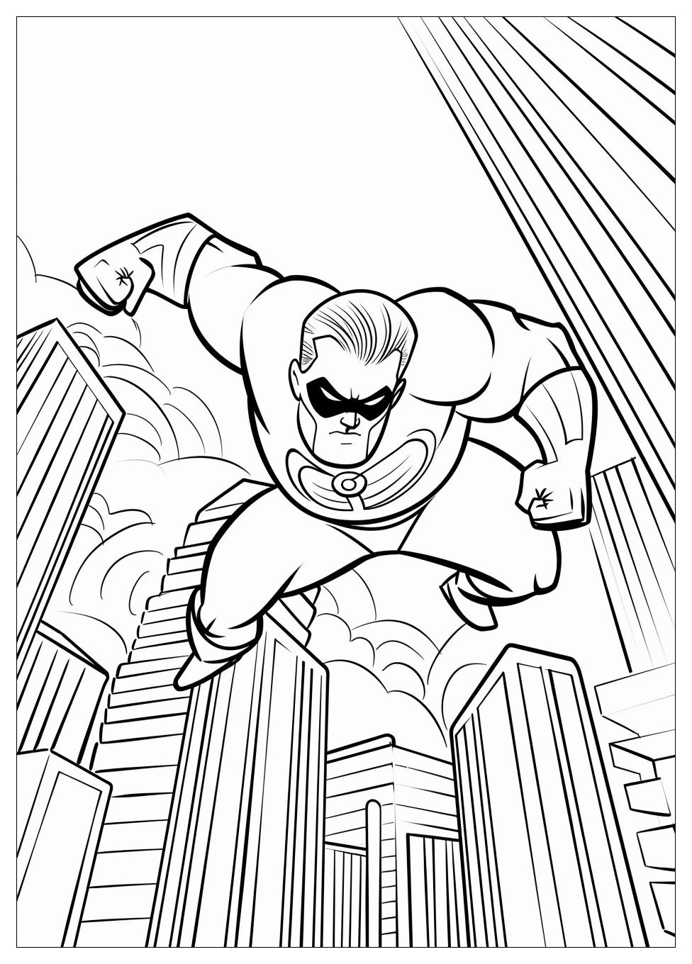 Incredibles Coloring Pages-5
