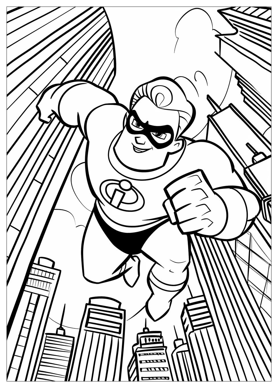 Incredibles Coloring Pages-6