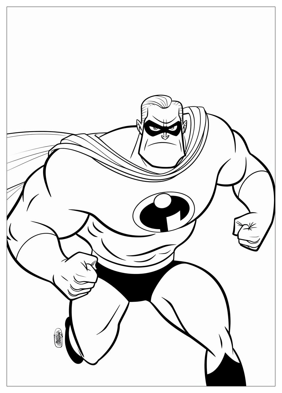 Incredibles Coloring Pages-9