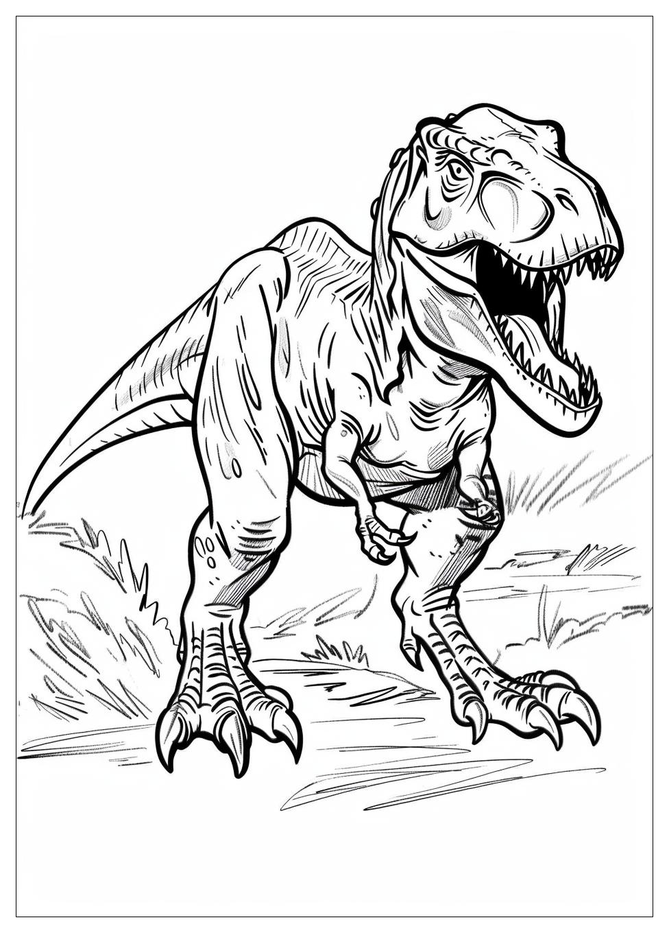 Indominus Rex Coloring Pages-1