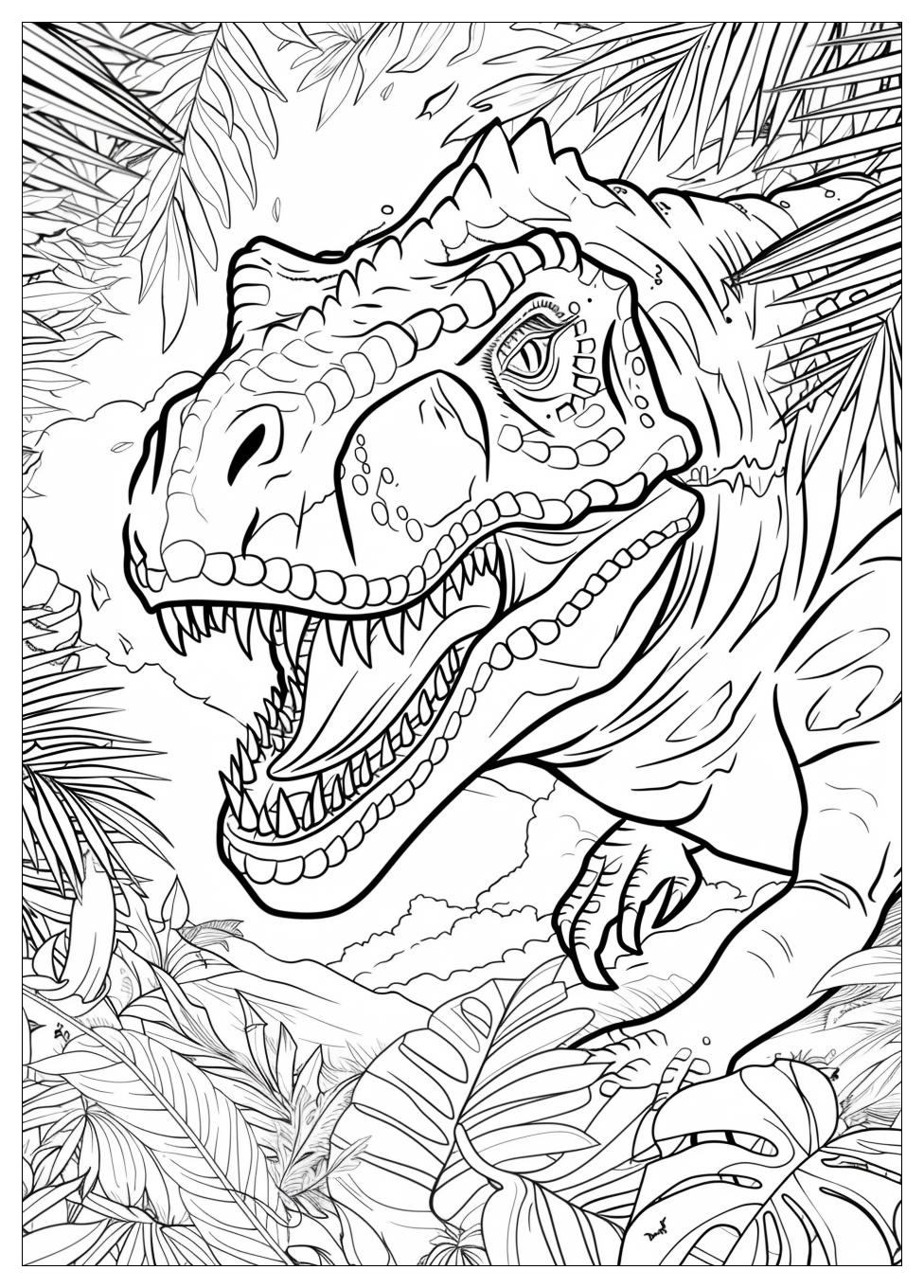 Indominus Rex Coloring Pages-10