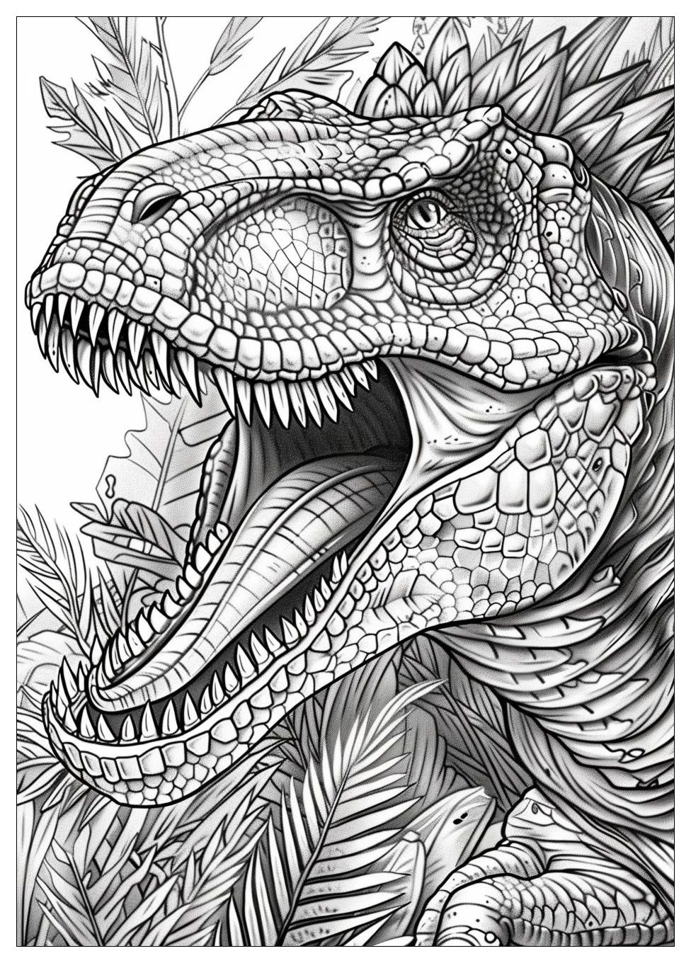 Indominus Rex Coloring Pages-15
