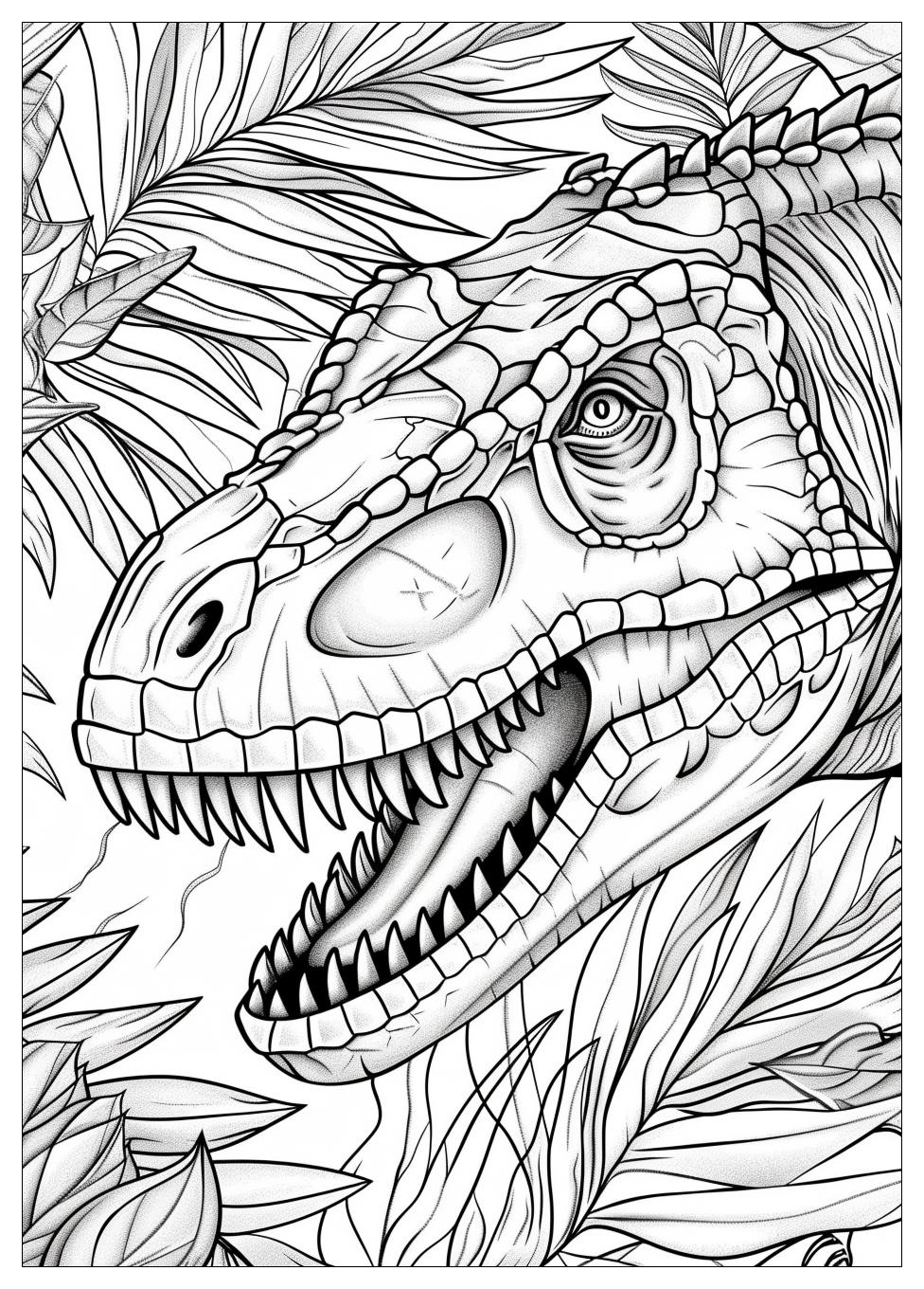 Indominus Rex Coloring Pages-17