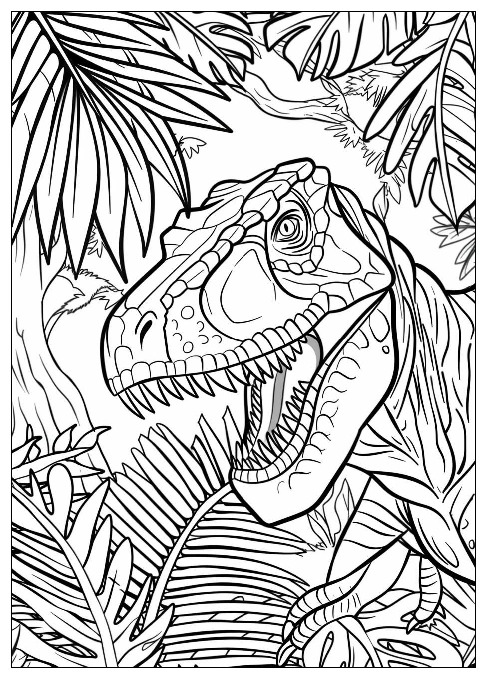 Indominus Rex Coloring Pages-4
