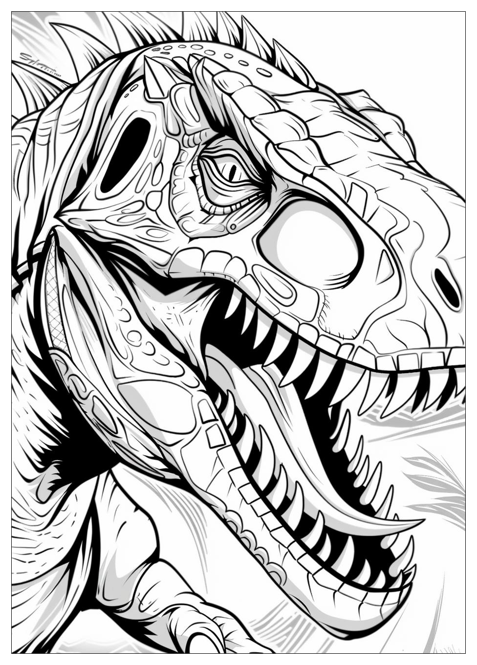Indominus Rex Coloring Pages-5