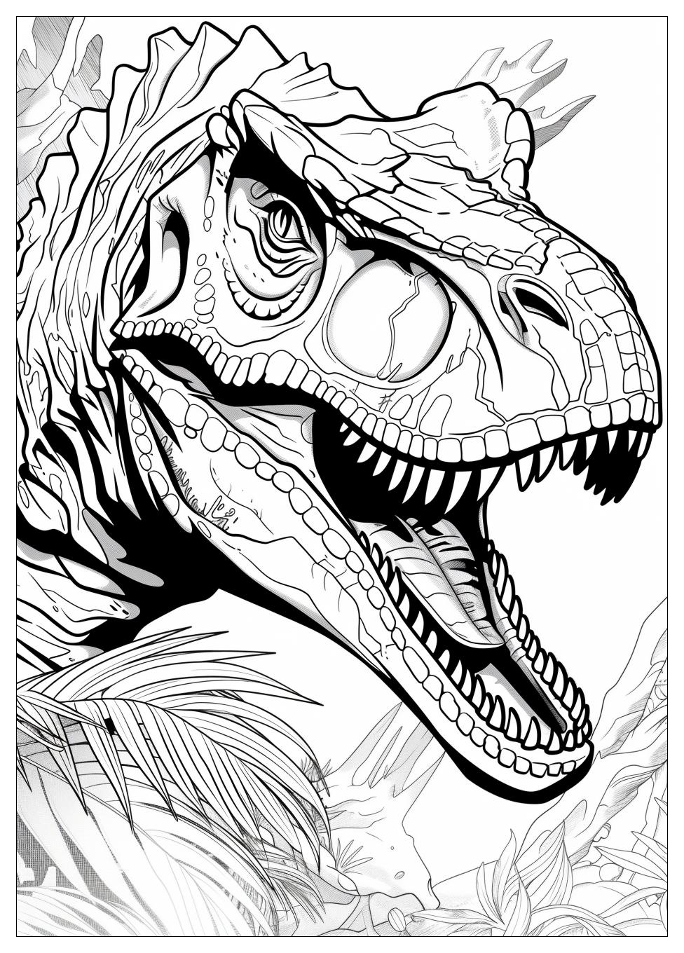 Indominus Rex Coloring Pages-6