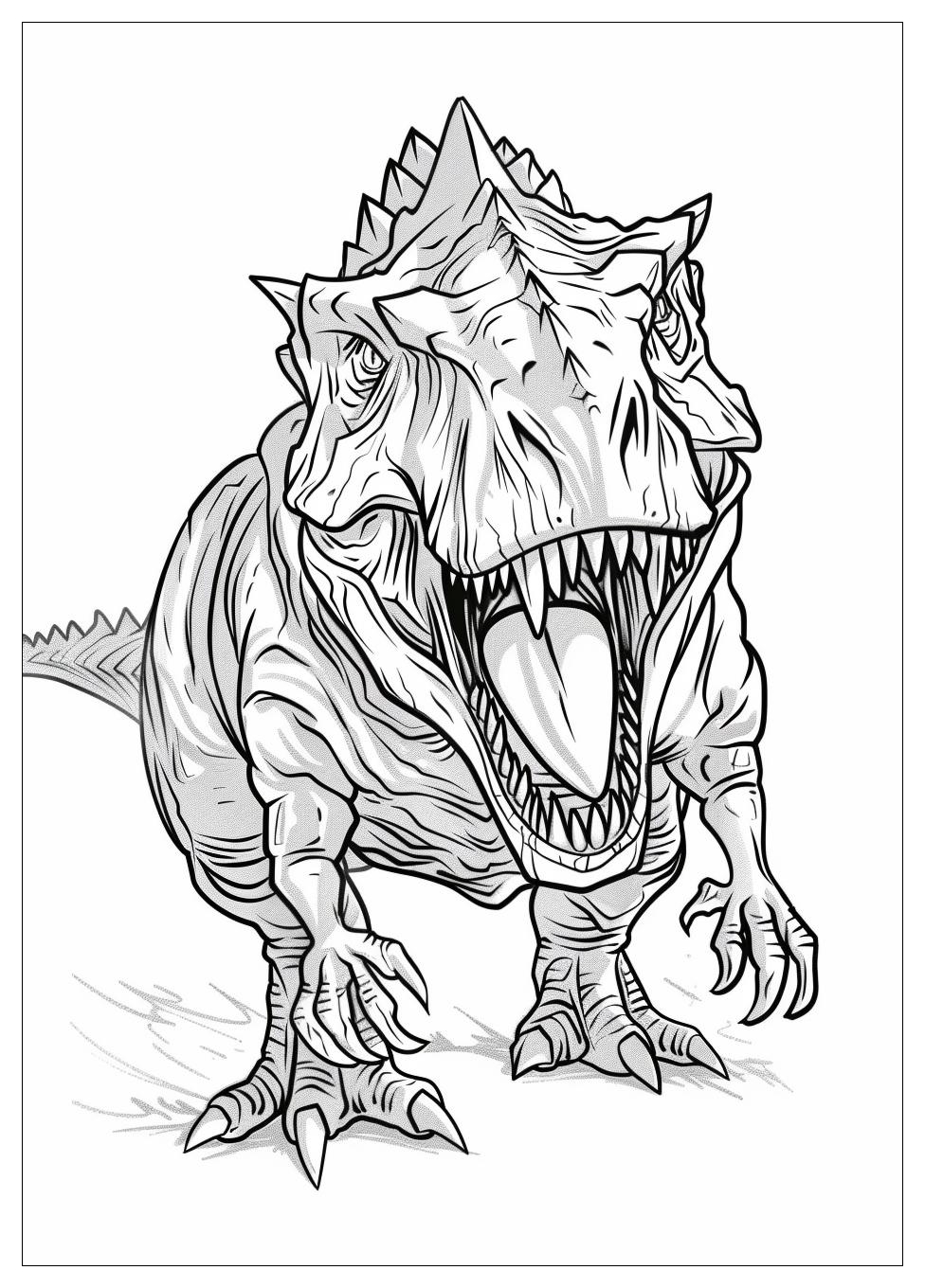 Indominus Rex Coloring Pages-7