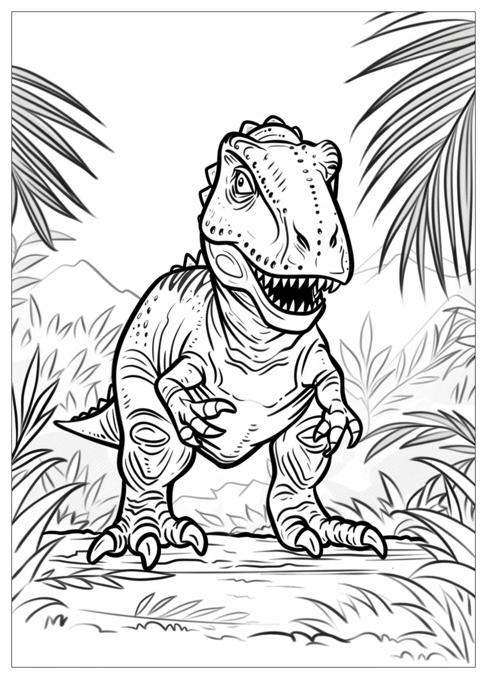 Indominus Rex Coloring Pages-8