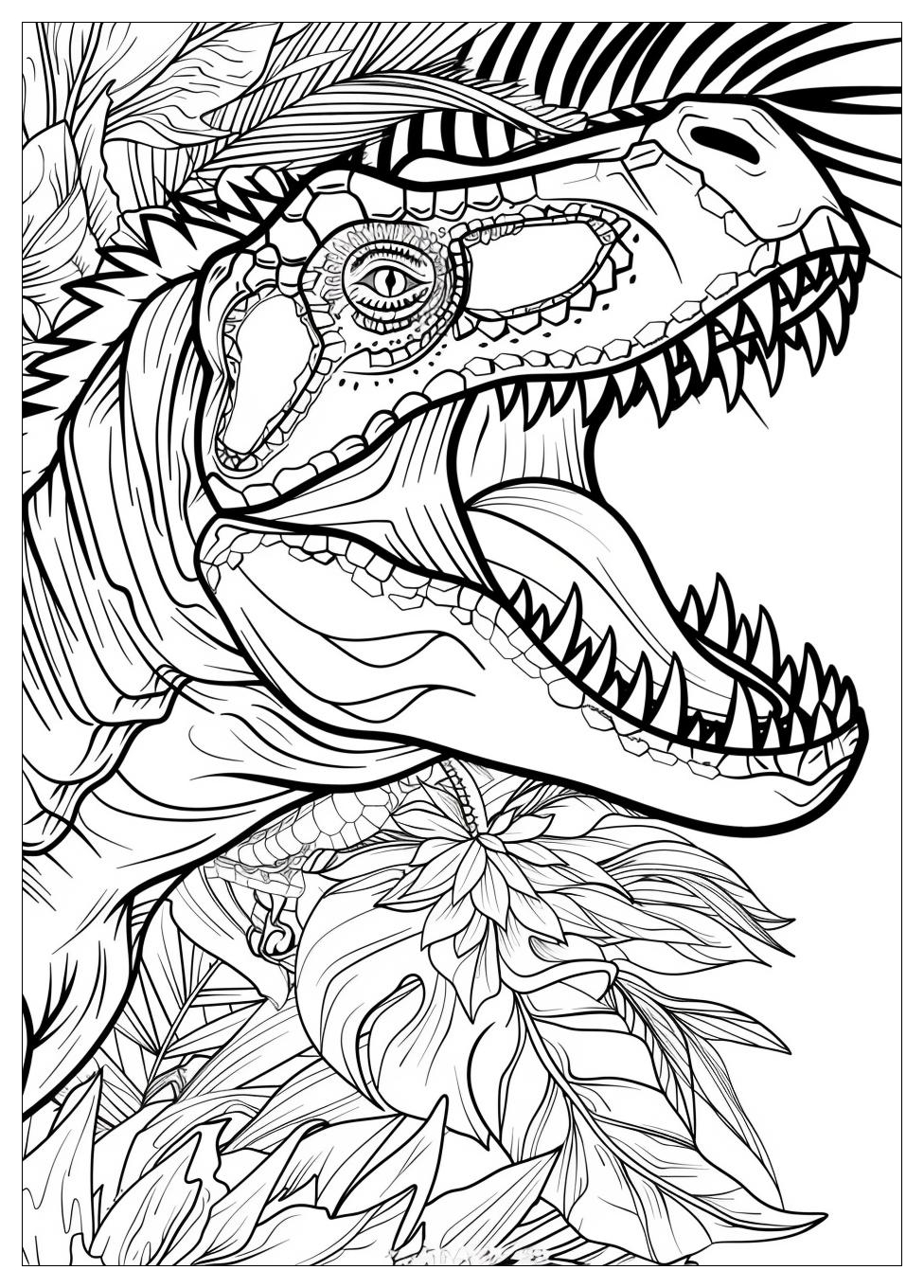 Indominus Rex Coloring Pages-9