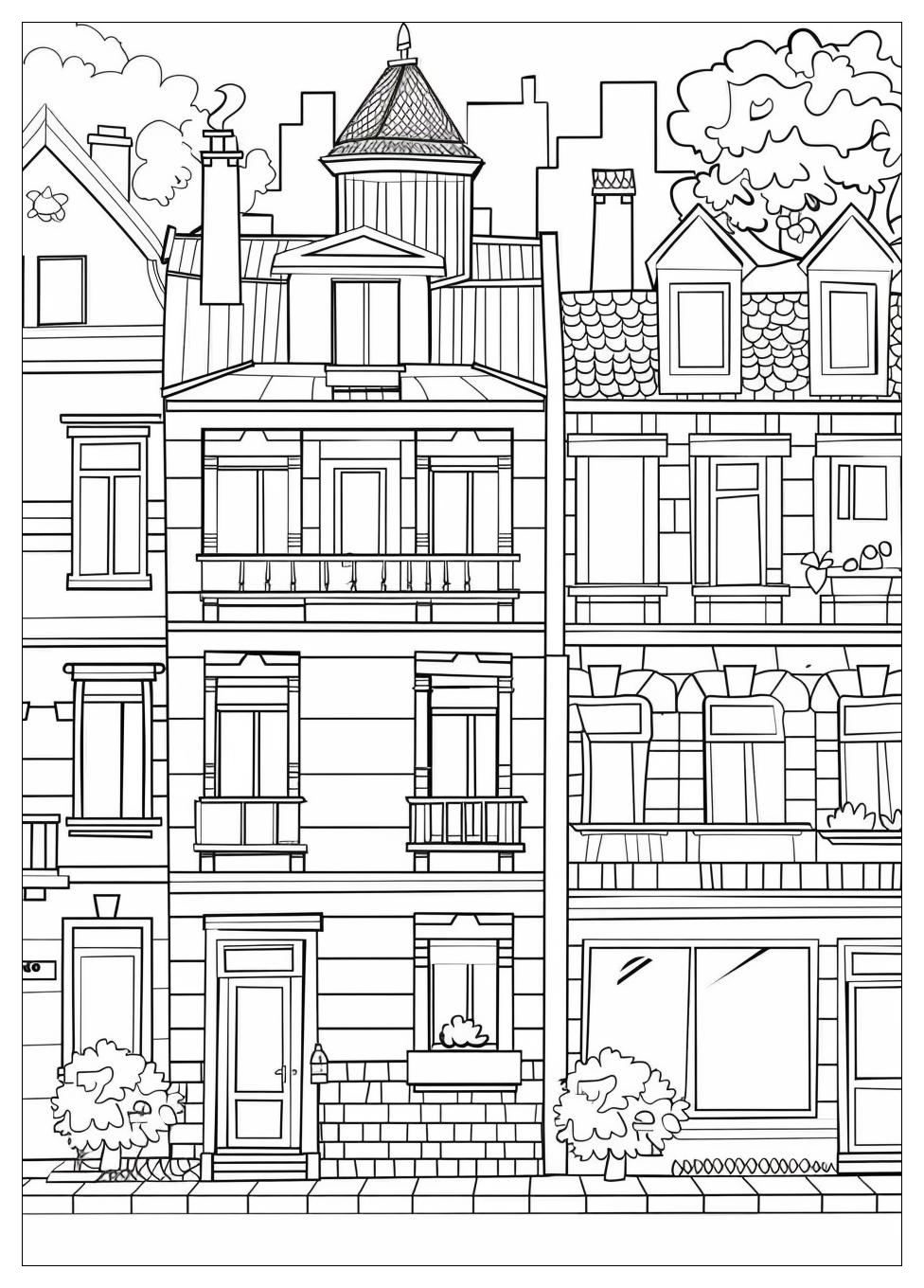 Inside House Coloring Pages-20