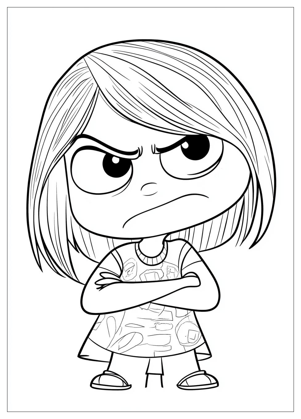 Inside Out Coloring Pages-1