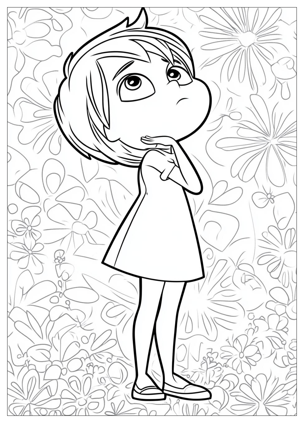 Inside Out Coloring Pages-2