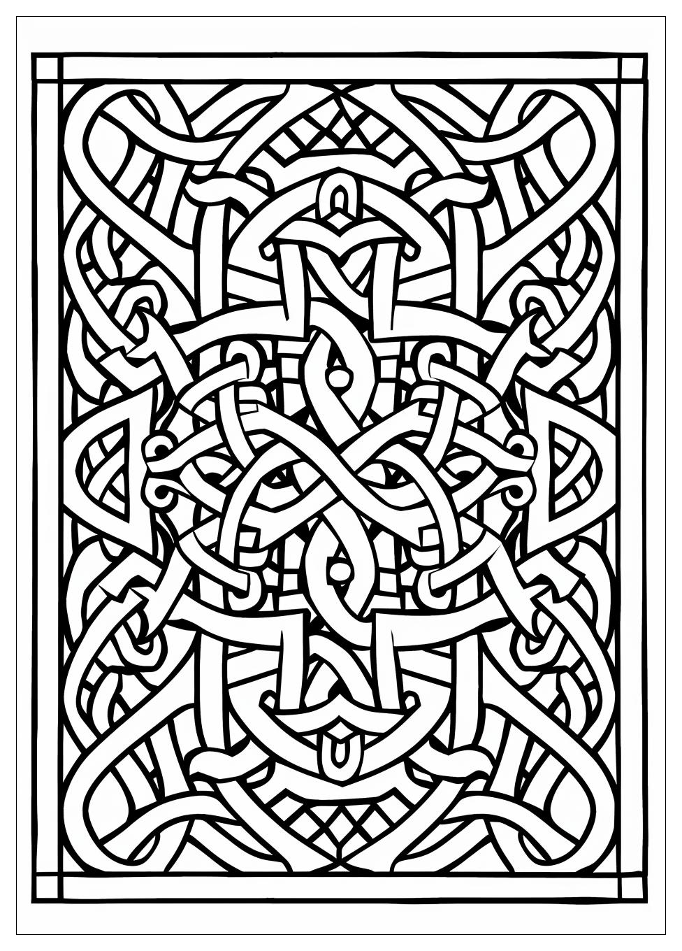 Irish Coloring Pages-12