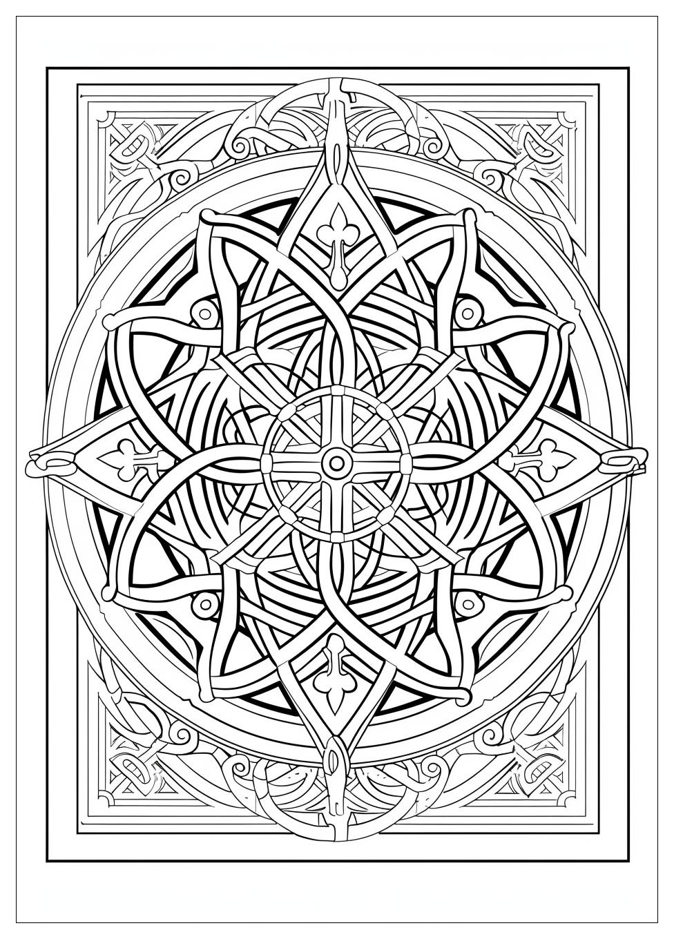 Irish Coloring Pages-16