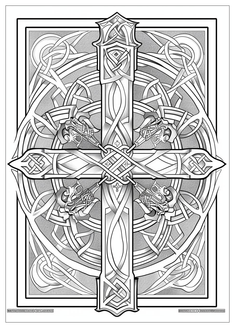 Irish Coloring Pages-17