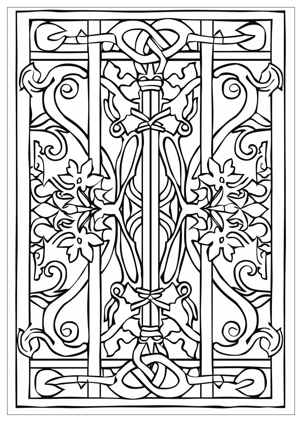 Irish Coloring Pages-4