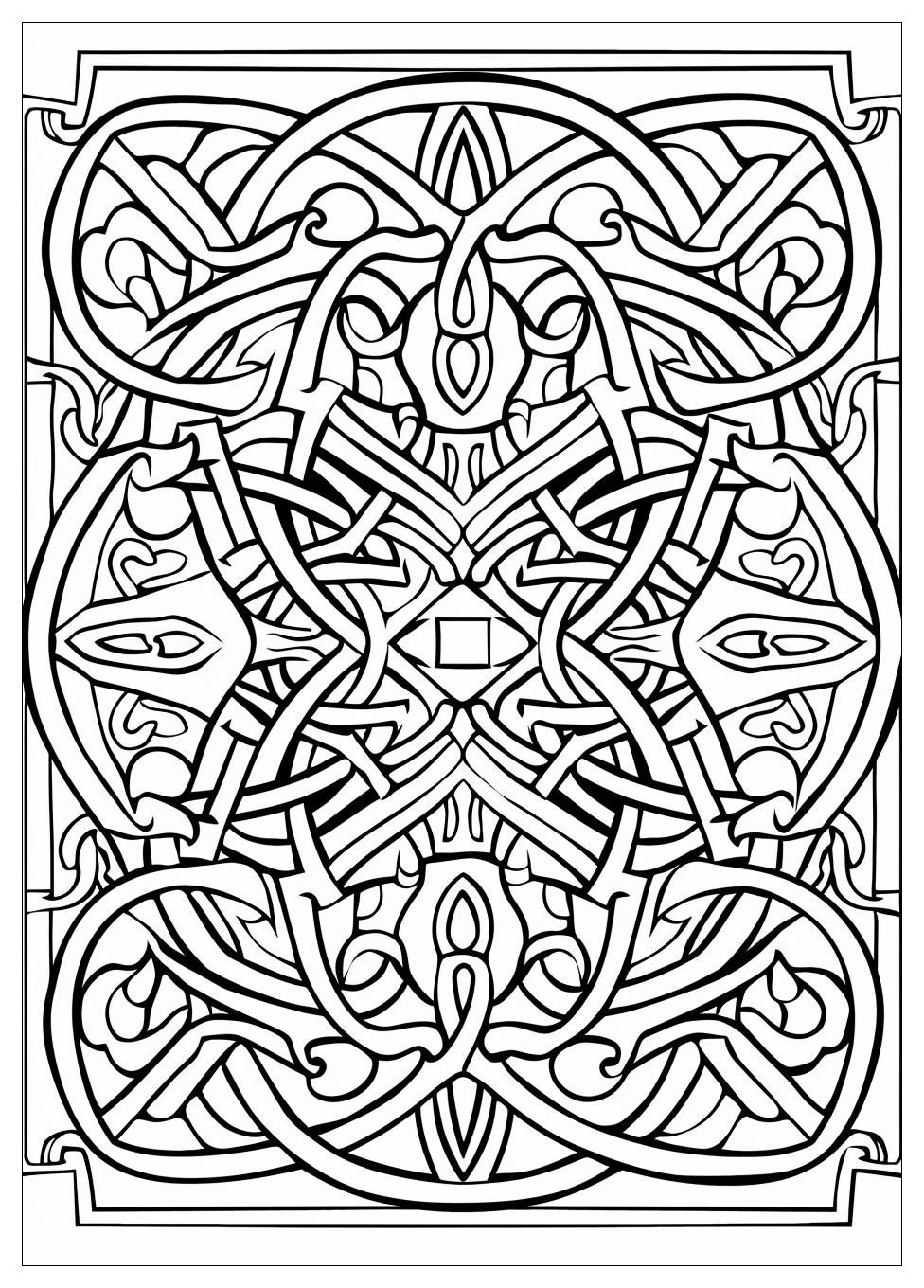 Irish Coloring Pages-6