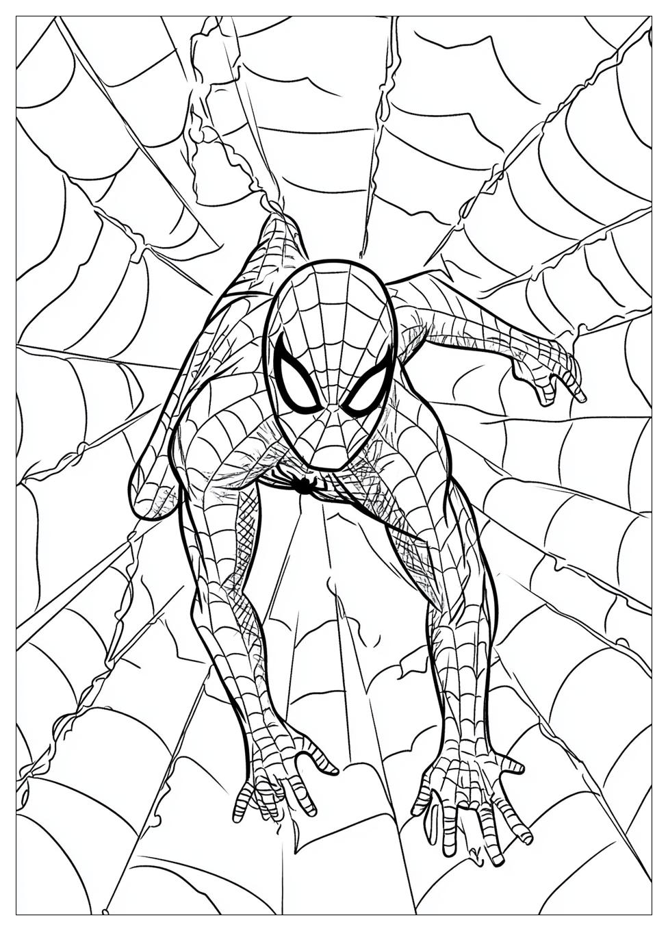Iron Spider Coloring Pages-12