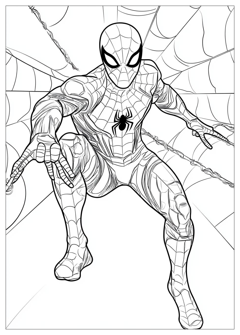 Iron Spider Coloring Pages-14