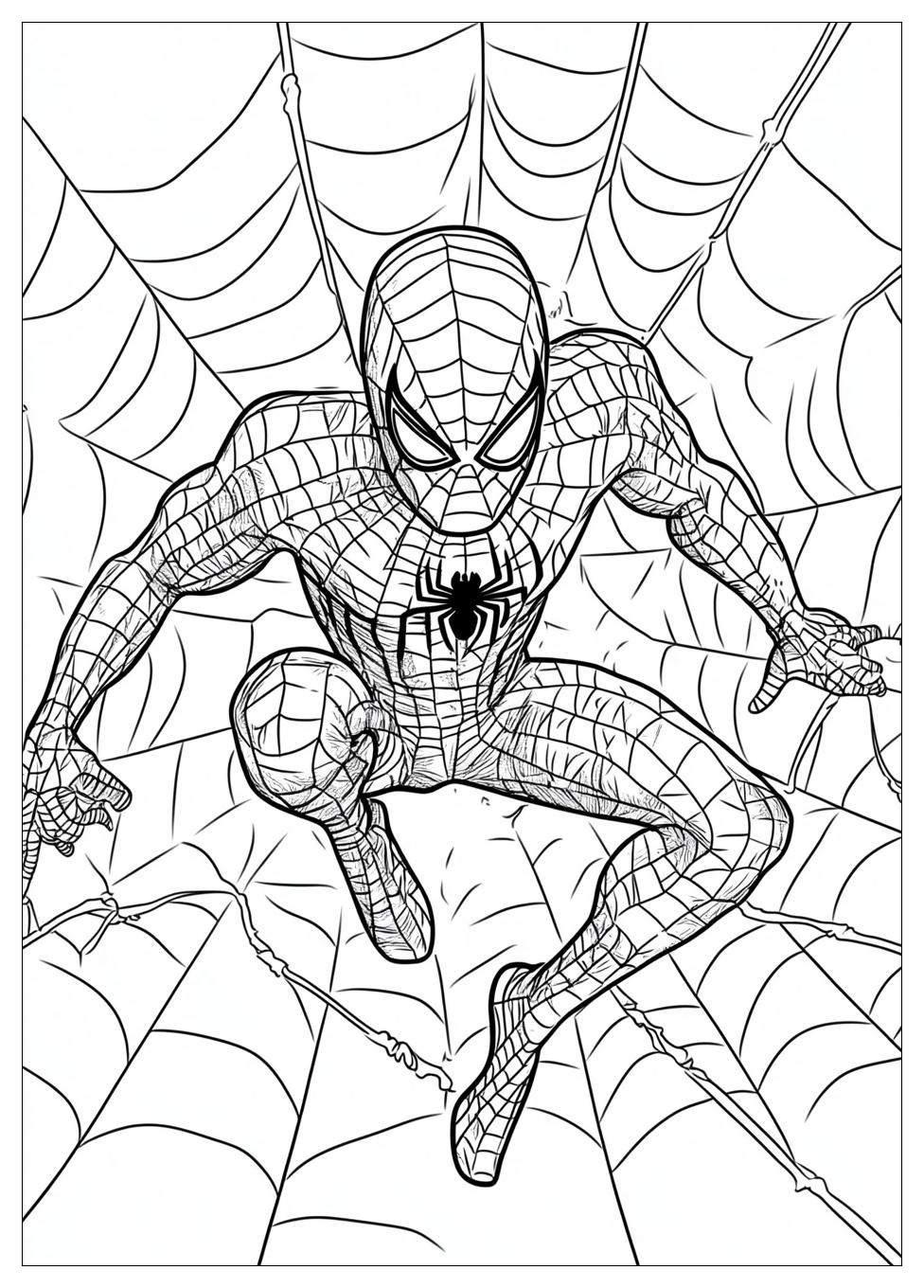 Iron Spider Coloring Pages-16