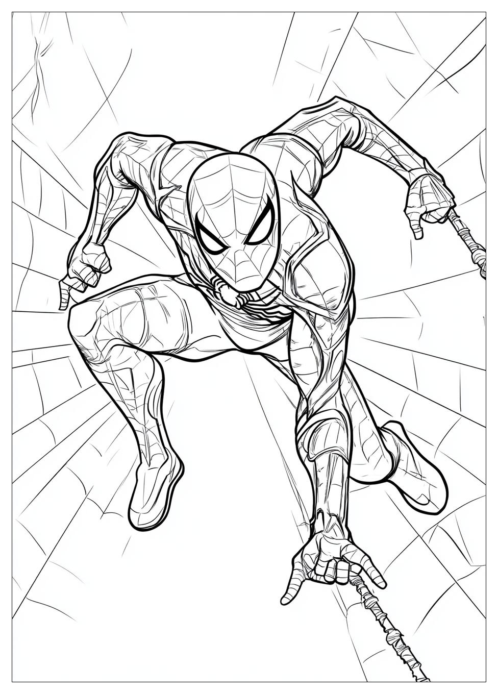 Iron Spider Coloring Pages-19