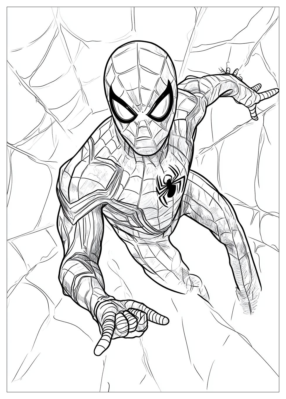 Iron Spider Coloring Pages-20
