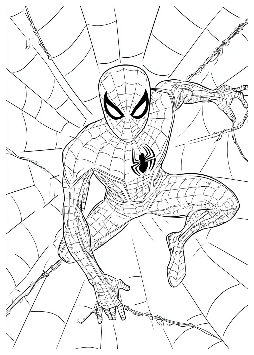 Iron Spider Coloring Pages-4