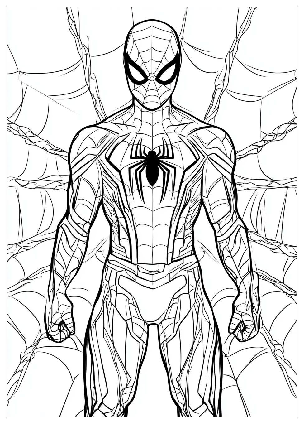 Iron Spider Coloring Pages-6