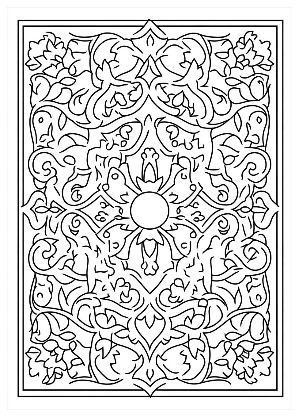 Islamic Coloring Pages-14