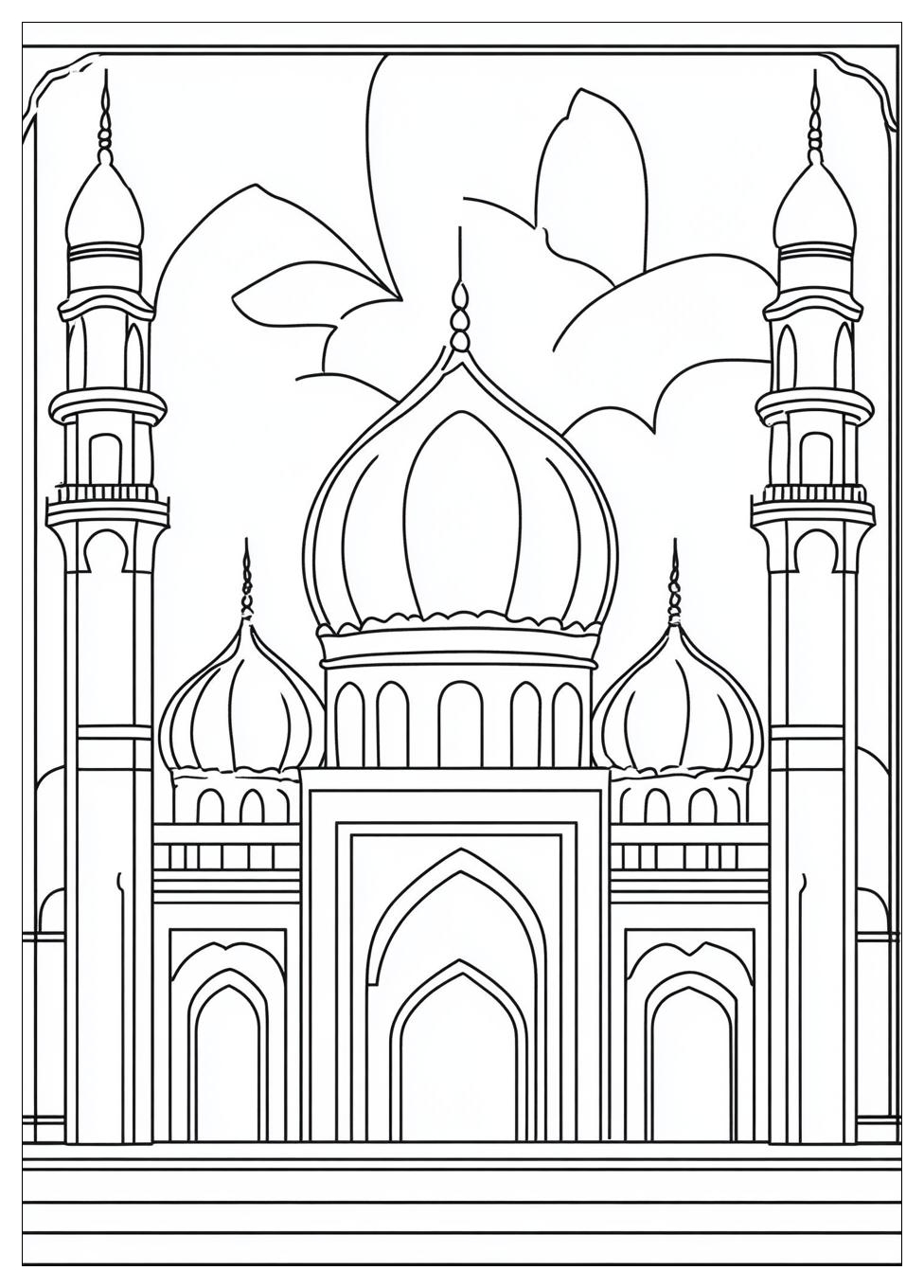 Islamic Coloring Pages-2