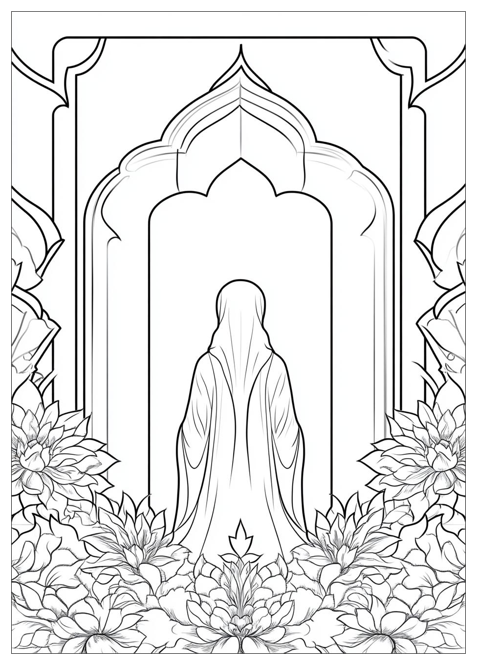 Islamic Coloring Pages-3