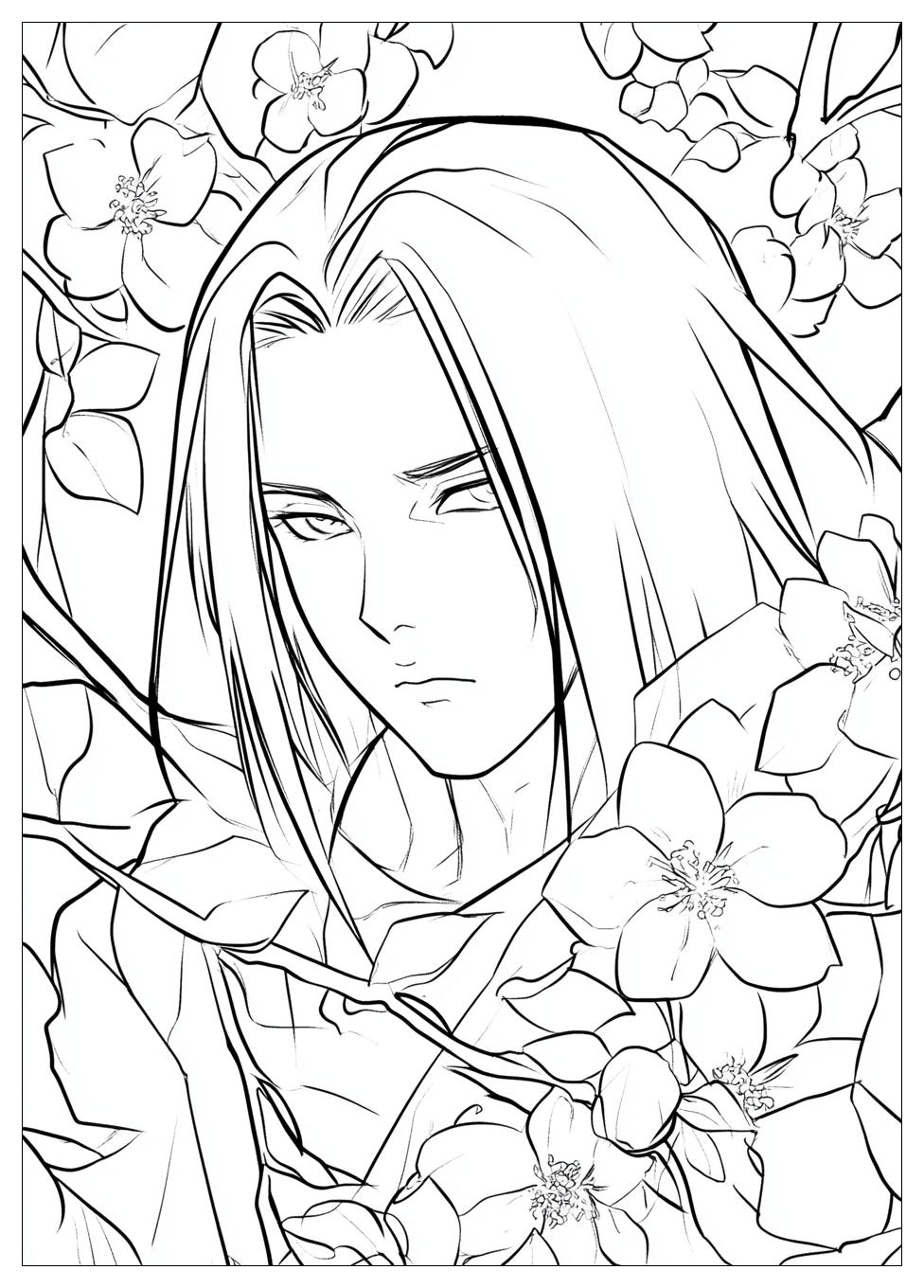 Itachi Coloring Pages-1