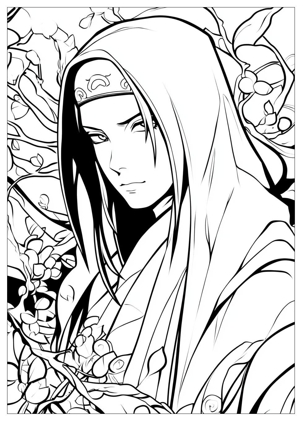 Itachi Coloring Pages-14
