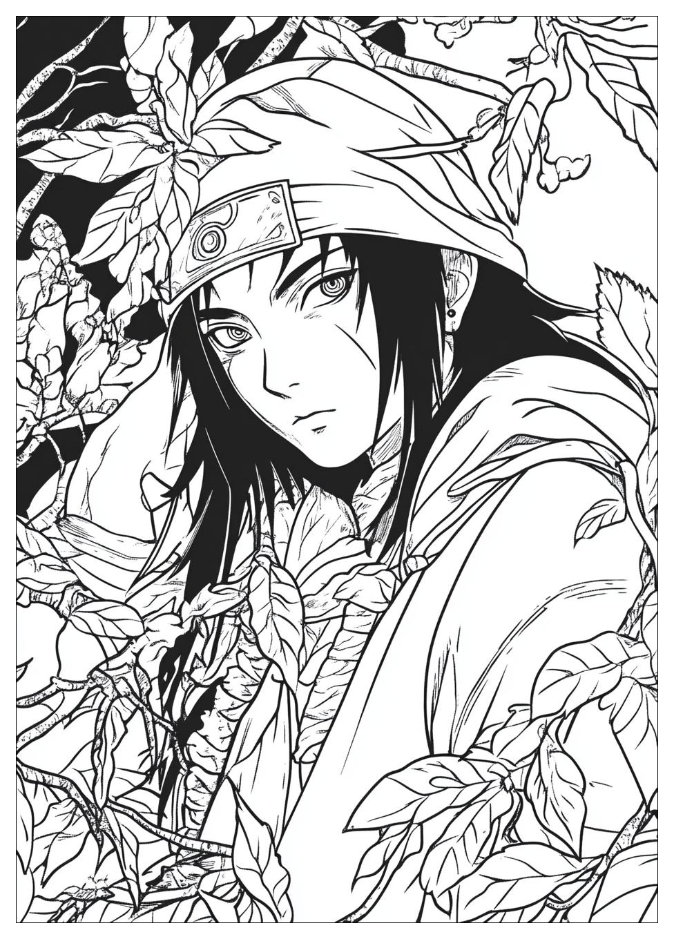 Itachi Coloring Pages-18