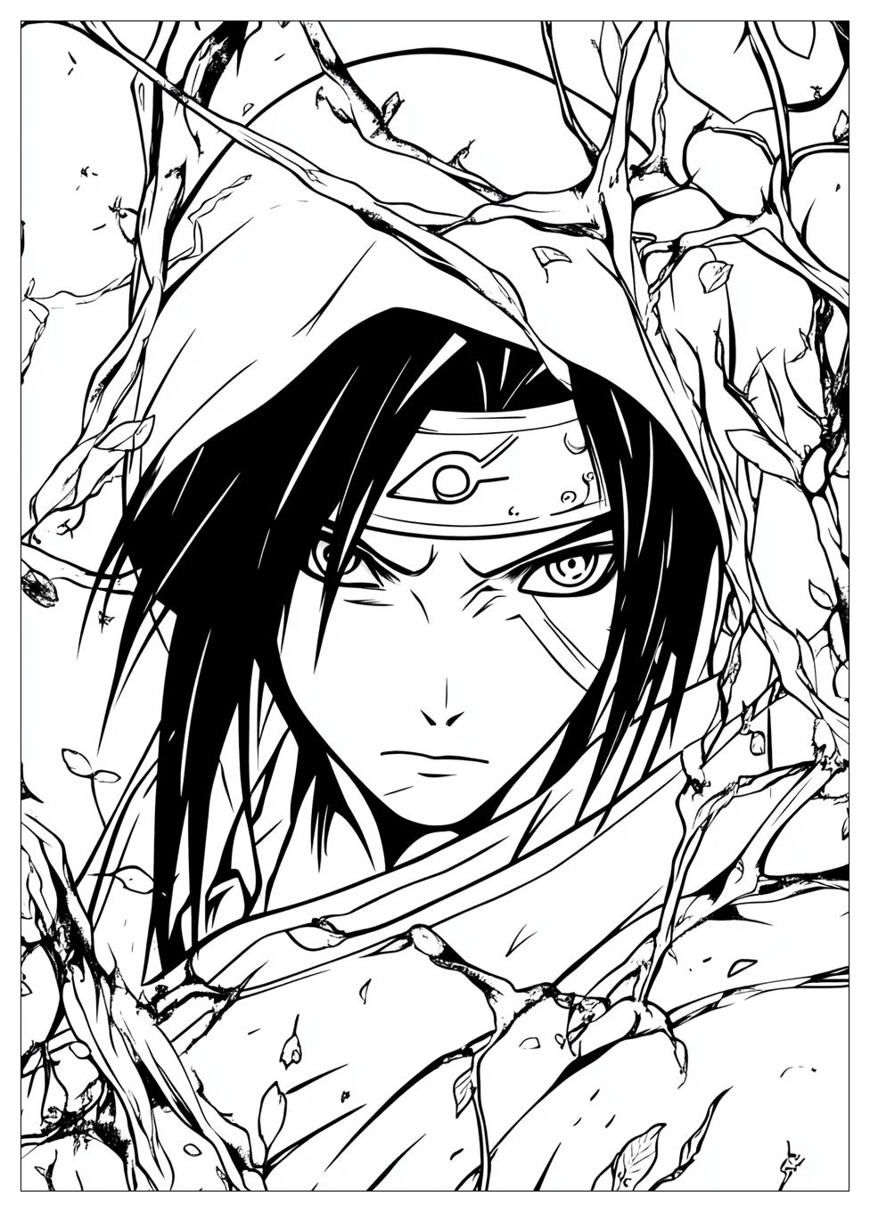 Itachi Coloring Pages-5