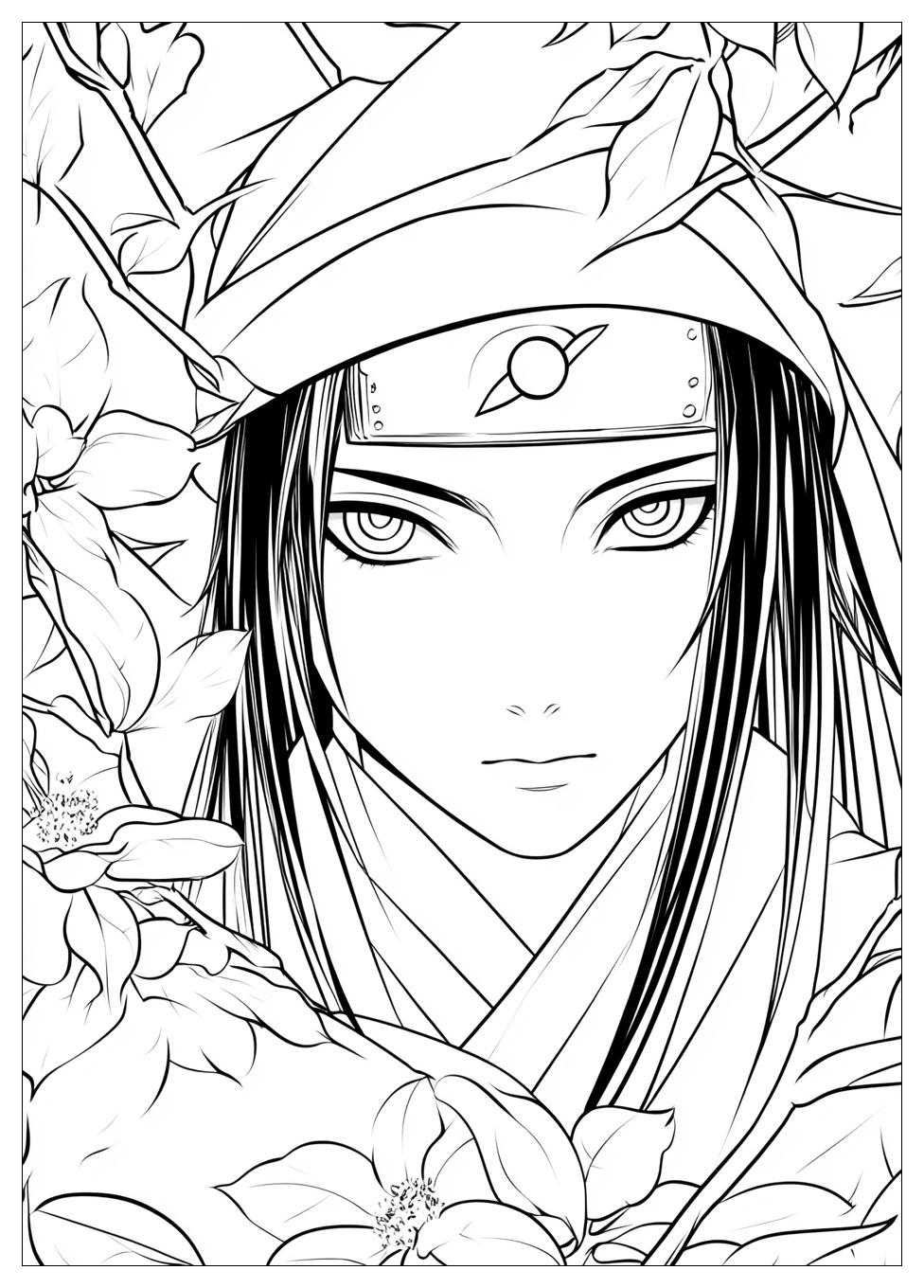 Itachi Coloring Pages-9