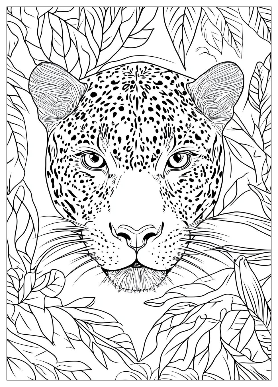 Jaguar Coloring Pages-15