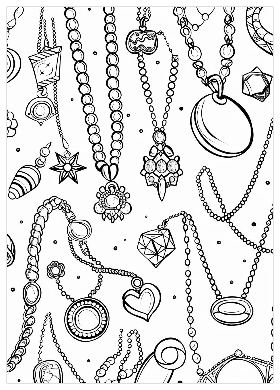 Jewelry Coloring Pages-10