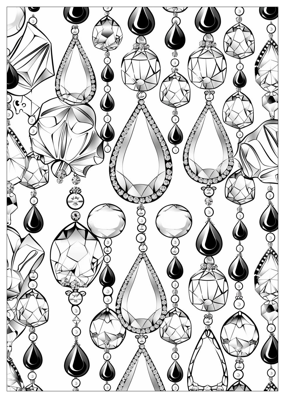 Jewelry Coloring Pages-11