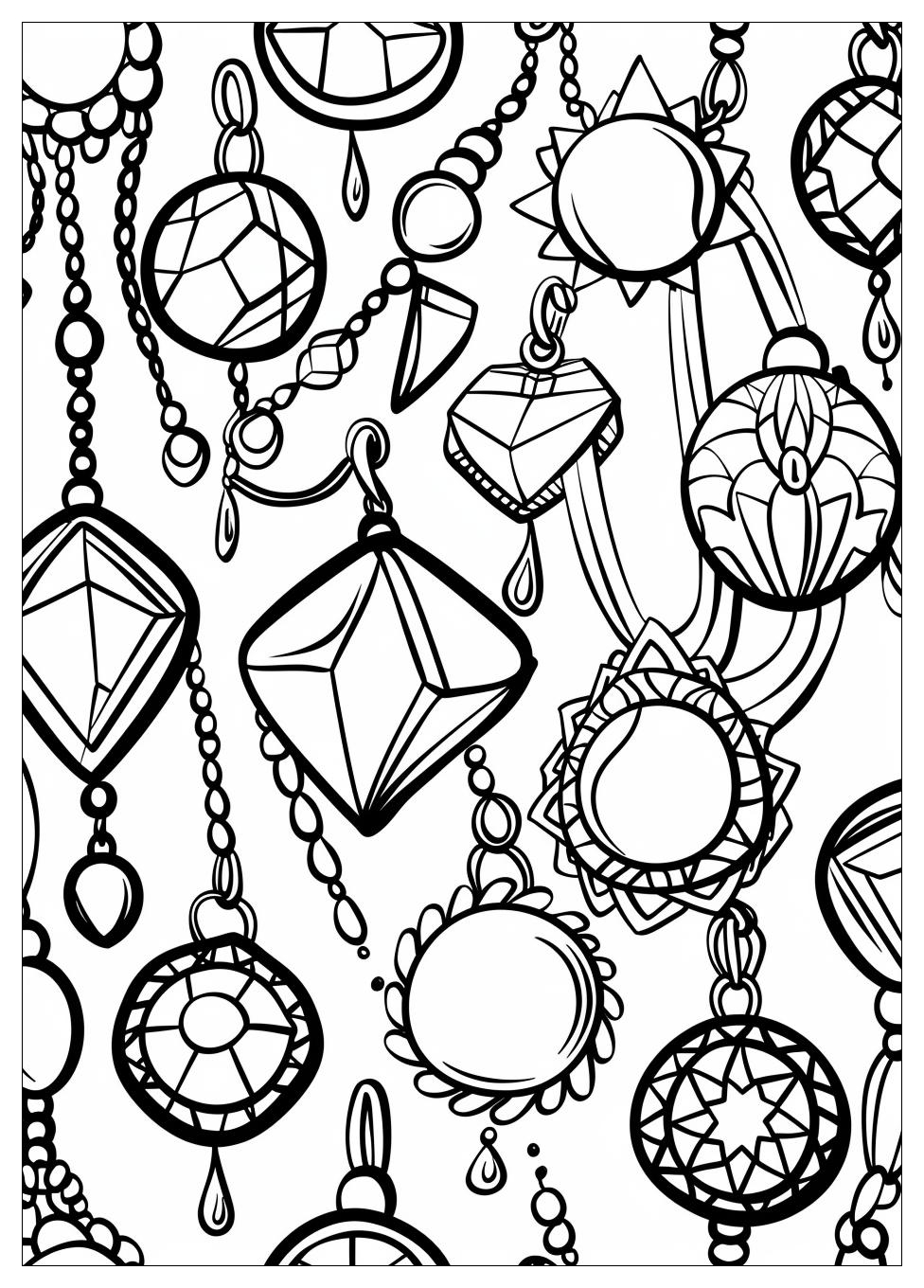 Jewelry Coloring Pages-12