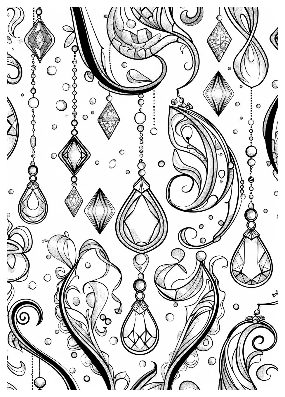 Jewelry Coloring Pages-14