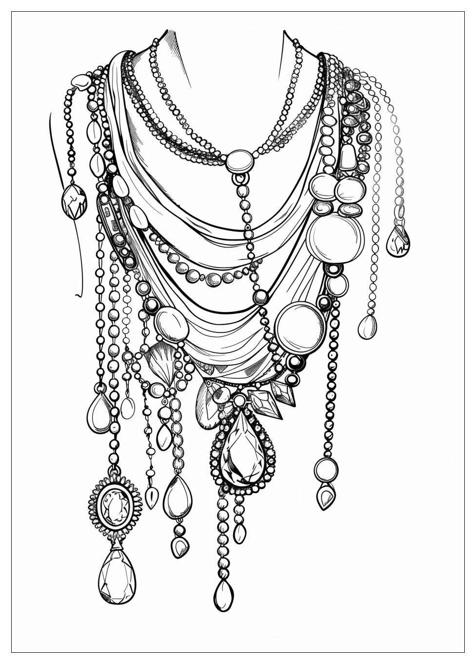Jewelry Coloring Pages-16